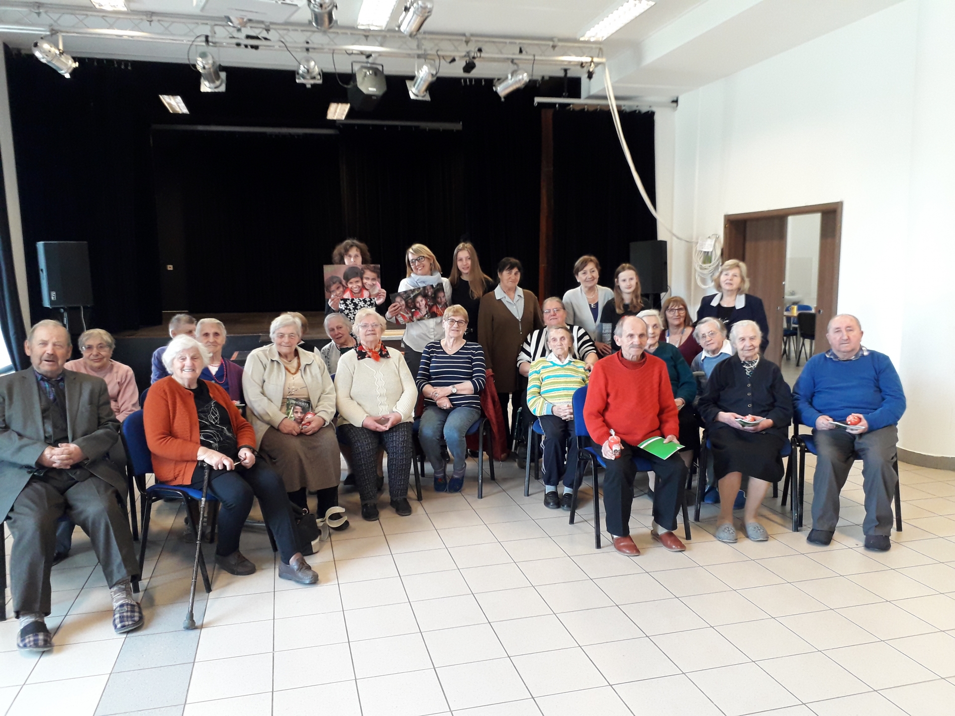 Spotkanie z seniorami w Woli Karczewskiej
